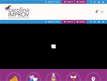 Tablet Screenshot of carolinaimprov.com